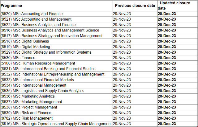 南安普頓大學社會科學學院延長申請時間.png 南安普頓大學社會科學學院延長申請時間.png