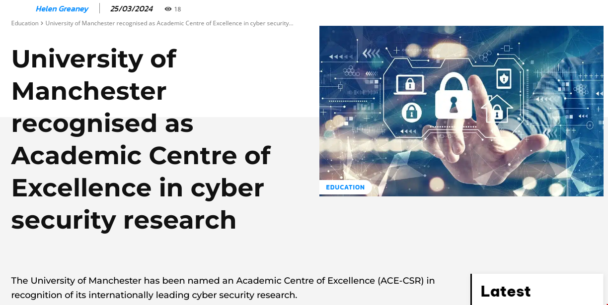 曼大被評(píng)為網(wǎng)絡(luò)安全研究卓越學(xué)術(shù)中心.png 曼大被評(píng)為網(wǎng)絡(luò)安全研究卓越學(xué)術(shù)中心.png